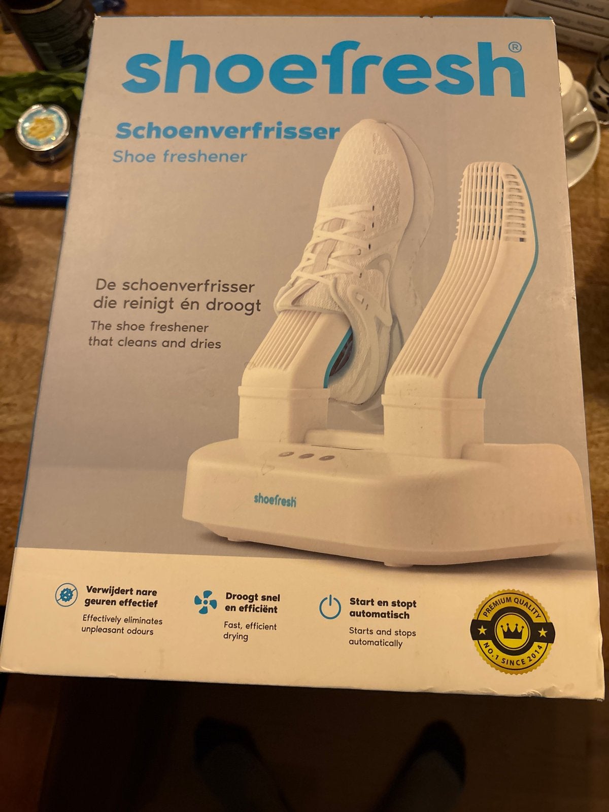 Shoefresh schoenverfrisser - reinigt en droogt schoenen, Ophalen of Verzenden, Nieuw