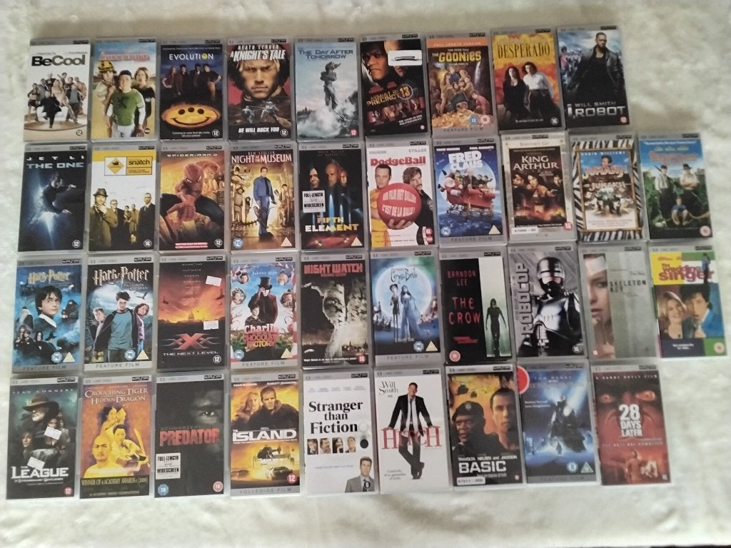 40 psp films umd, Spelcomputers en Games, Games | Sony PlayStation Portable, Gebruikt, Overige genres, 1 speler, Ophalen of Verzenden