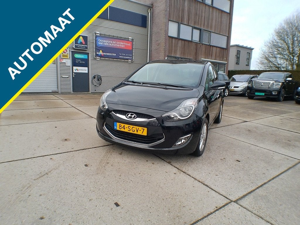 Hyundai ix20 AUTOMAAT / TREKHAAK 1.6i i-Vision (bj 2011), Auto's, Hyundai, Euro 5, 4 cilinders, Zwart, Origineel Nederlands