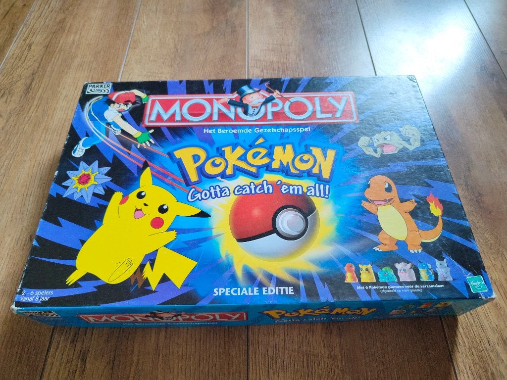 Monopoly Pokemon Gotta Catch'em All! Speciale Editie, Hobby en Vrije tijd, Gezelschapsspellen | Bordspellen, Ophalen of Verzenden