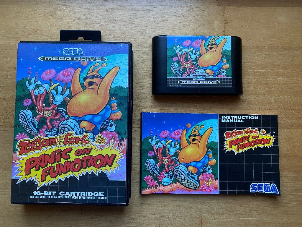 Toejam & earl sega mega drive, 1 speler, Racen en Vliegen, Ophalen of Verzenden, Zo goed als nieuw