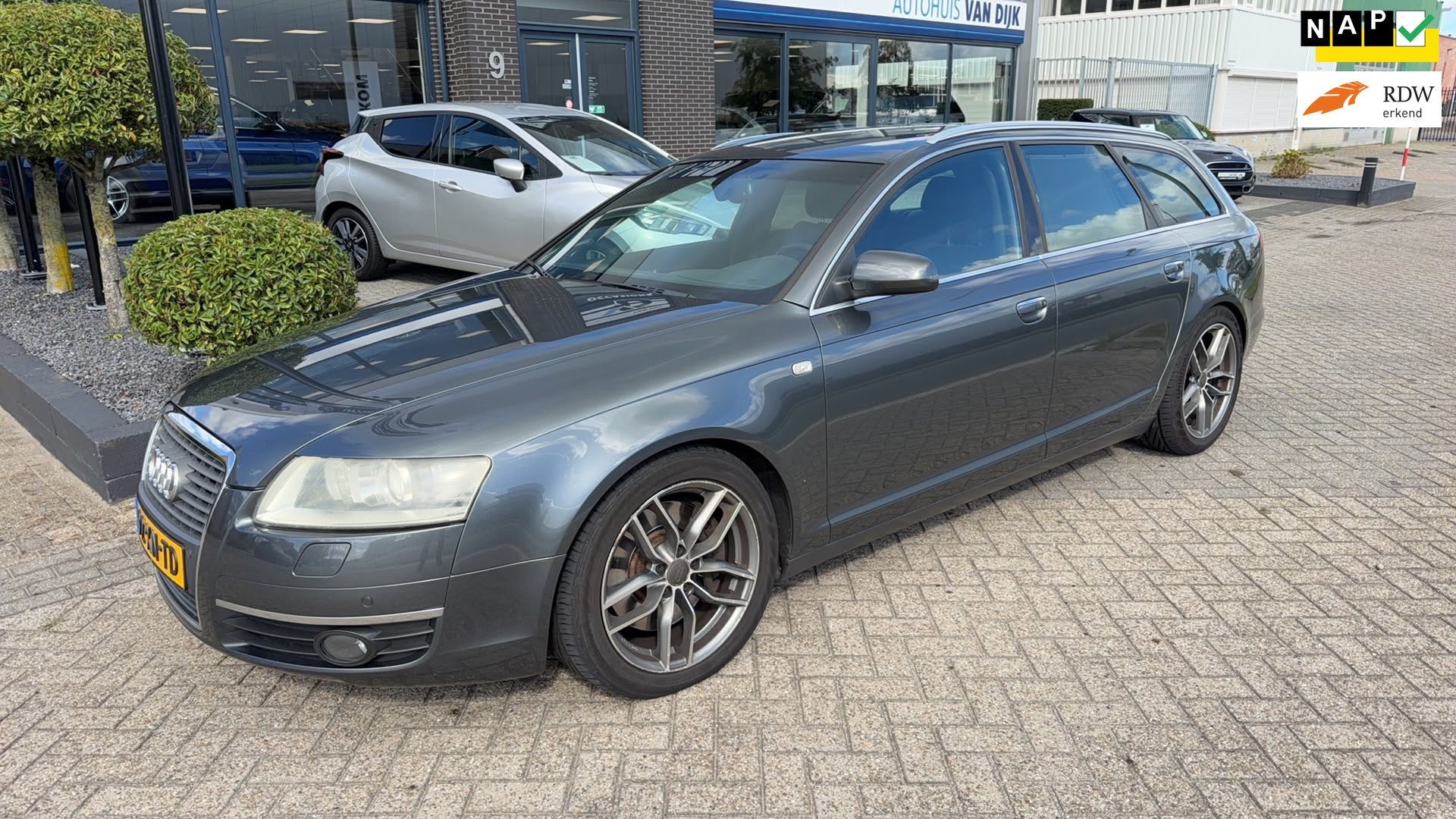 Audi A6 Avant € 3350,- 2.8 FSI Pro Line Apk 07/2027 210 Pk, Auto's, Stof, Gebruikt, 2773 cc, 93 €/maand