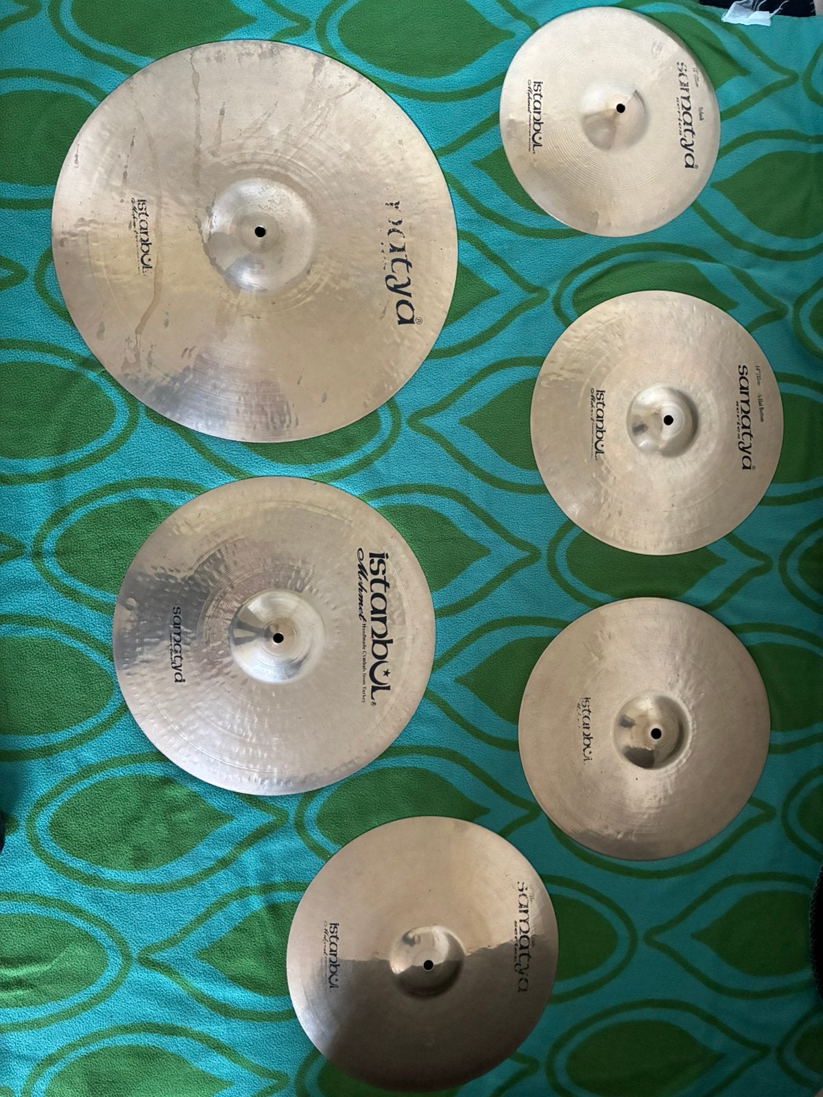 Foto 8 van Pearl drumstel COMPLEET!  hardware/cymbals/tassen