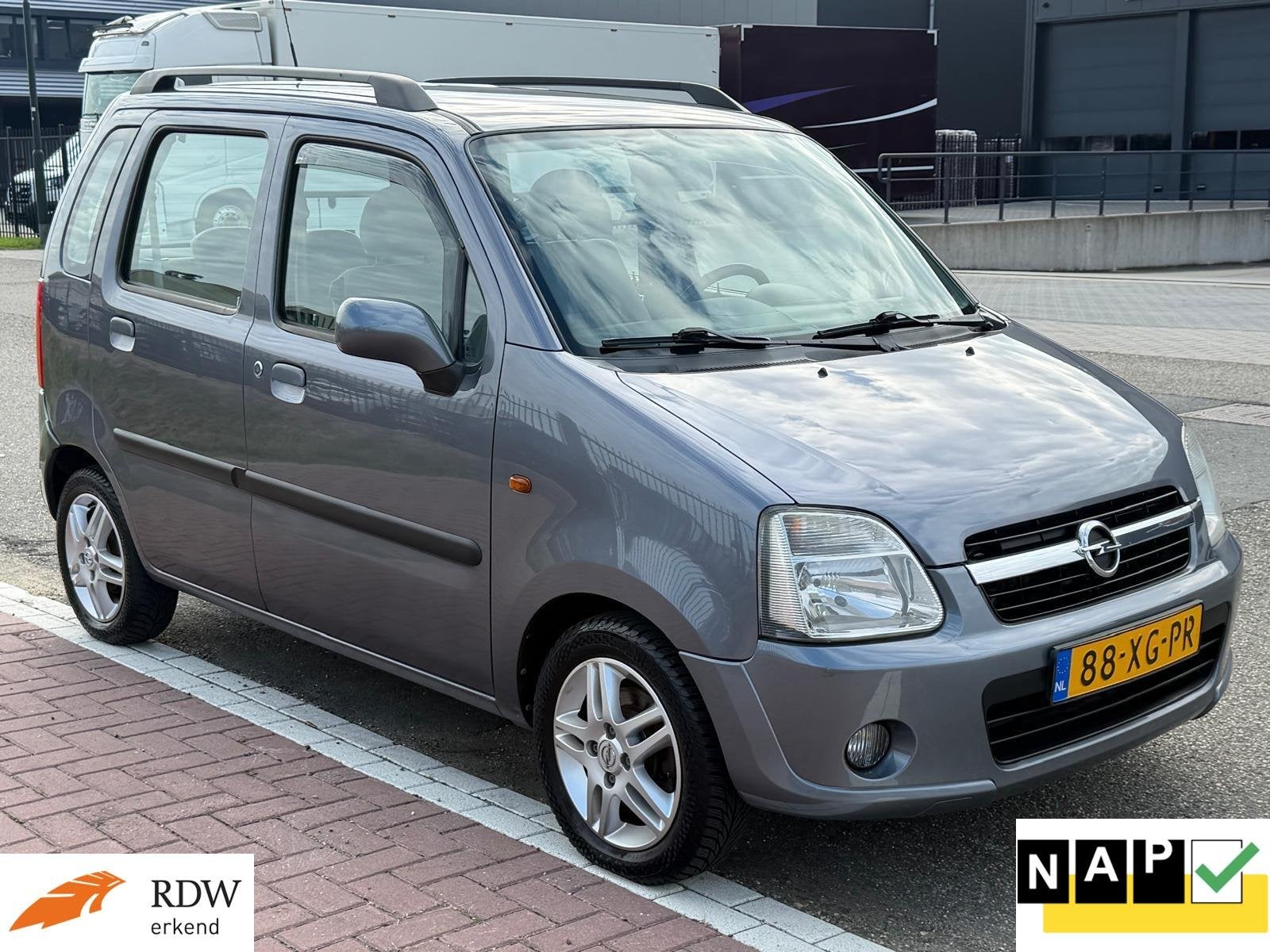 Opel Agila 1.2-16V Essentia/AIRCO/TREKH/APK/NAP, Auto's, Voorwielaandrijving, Origineel Nederlands, Bedrijf, Handgeschakeld