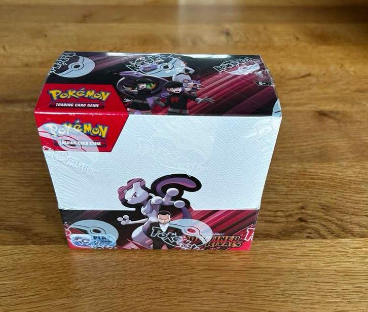 Pokemon Destined Rivals booster box, Ophalen of Verzenden, Zo goed als nieuw, Boosterbox