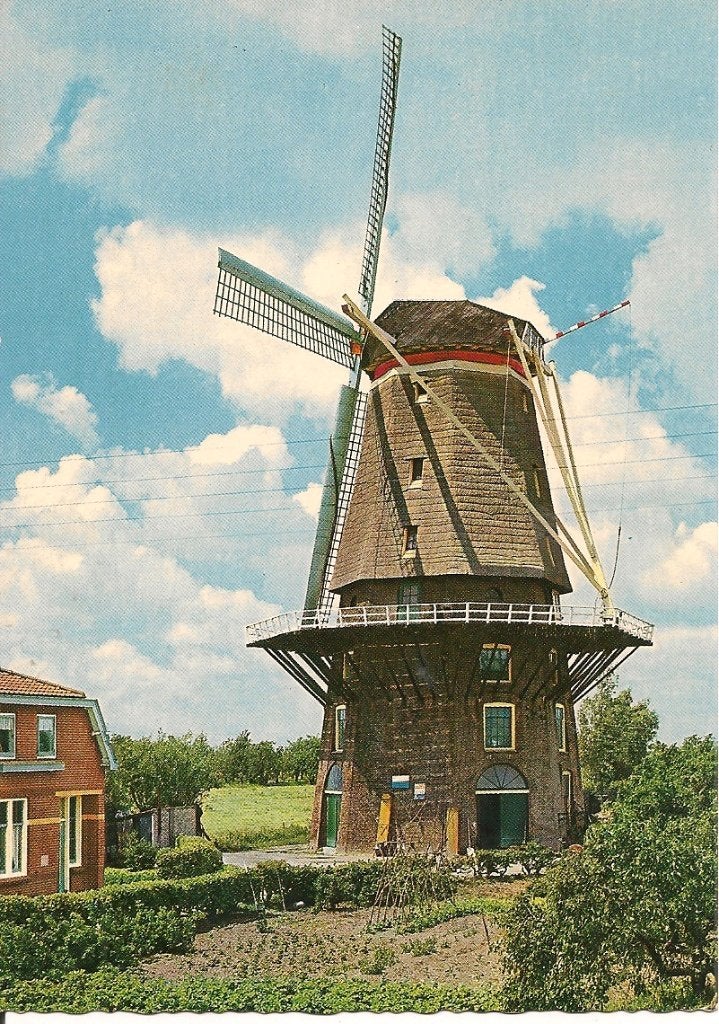 Ansichtkaart Molen Jan van Arkel, Arkel (ongelopen), Ophalen of Verzenden, 1960 tot 1980, Ongelopen, Zuid-Holland