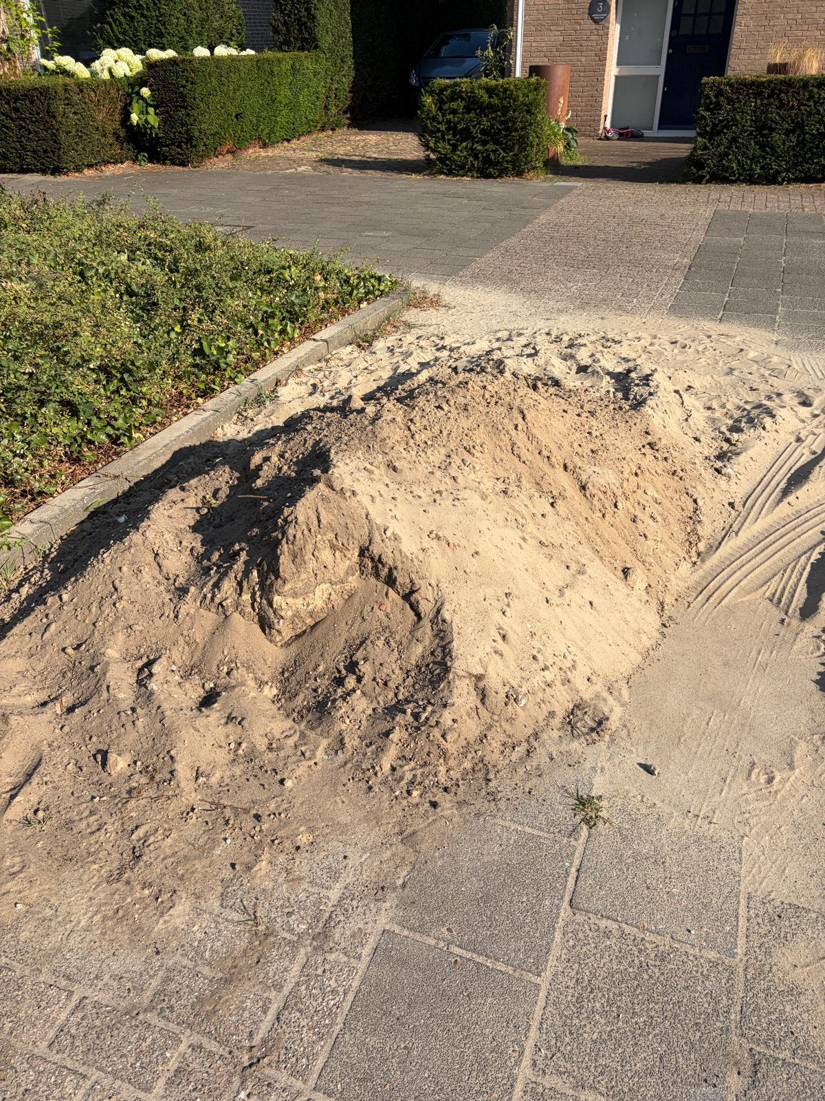 Gratis wit zand (update: nog 1kuub), Ophalen, Gebruikt, Overige typen