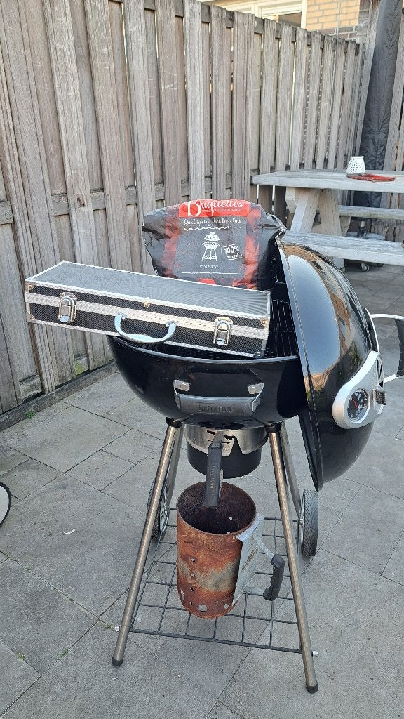 Napoleon BBQ 57 cm (XL) met accessoires en hoes, Ophalen, Nieuw, Met accessoires