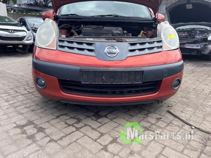 Voorbumper van een Nissan Note, Gebruikt, -, -, Ophalen of Verzenden