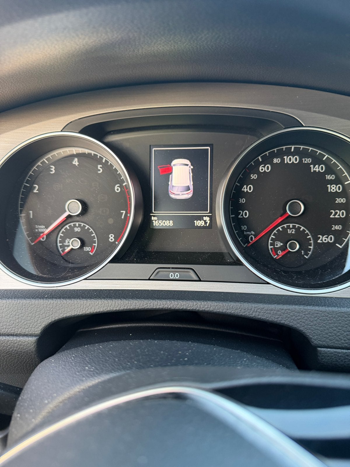 VW Golf 1.0 TSI bluemotion connected 85KW 5D 2016 Blauw, Zwart, Blauw, 610 kg, 23 km/l