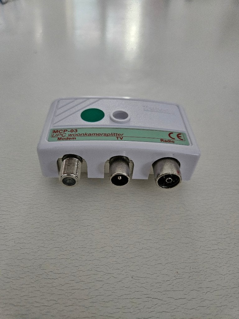 UPC/Ziggo Splitter voor kabelbox uitgang, Ophalen, Gebruikt, Overige merken, Overige typen