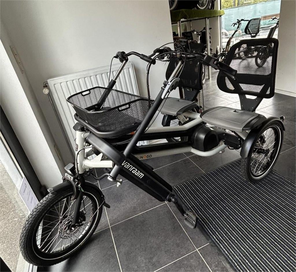 Fun 2 go Van raam duofiets sterke batterij NIEUW !, Ophalen, Staal, Overige typen, Nieuw