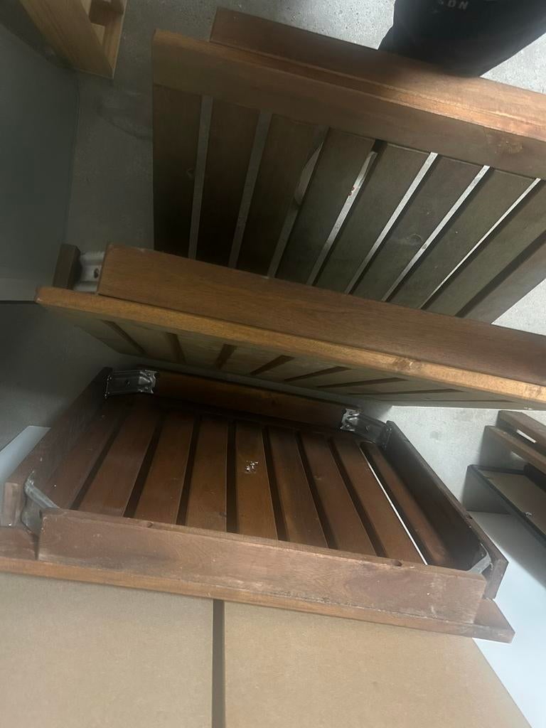 Houten loungebank ikea applaro, Ophalen, Gebruikt, Hout