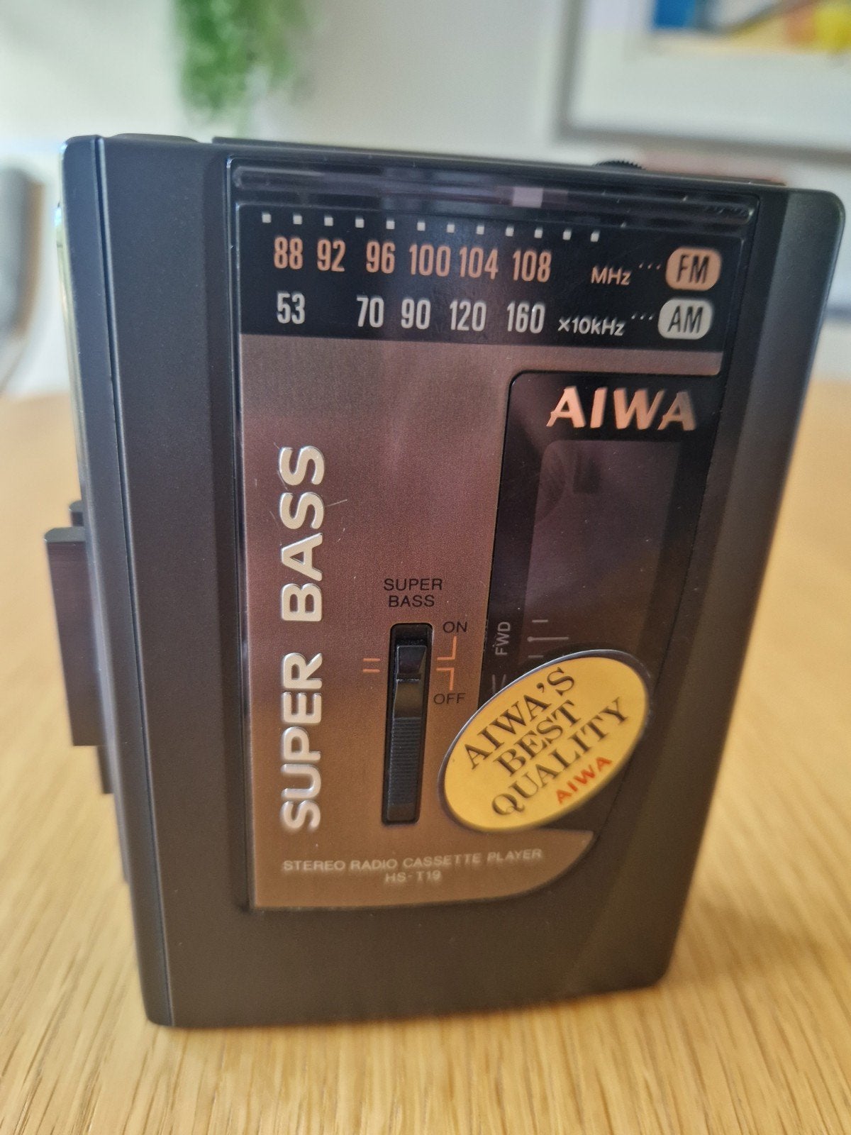 AIWA HS-T19 Stereo Radio Cassette Player, low volume Walkman, Audio, Tv en Foto, Walkmans, Discmans en Minidiscspelers, Ophalen of Verzenden