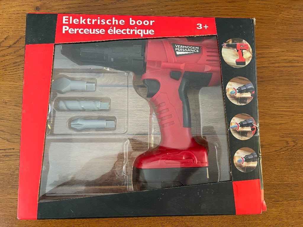 Elektrische Boor 3+ in Doos, Ophalen of Verzenden, Zo goed als nieuw