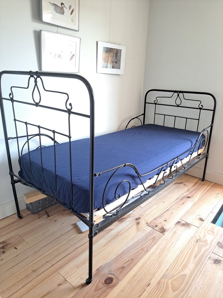Frans ijzeren bed, Antiek en Kunst, Ophalen