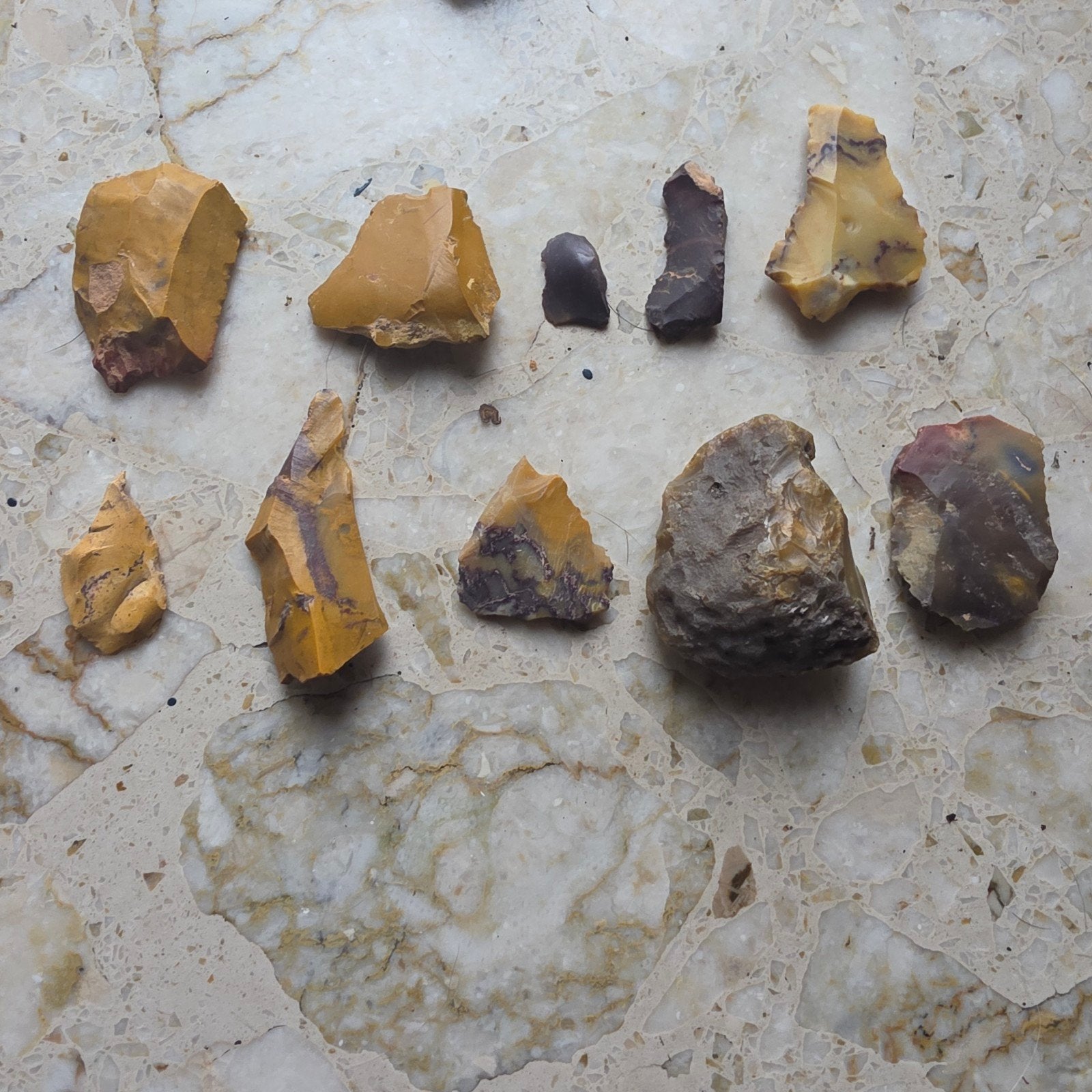 Fontmaure  - Prehistorische artefacten, Ophalen of Verzenden, Mineraal
