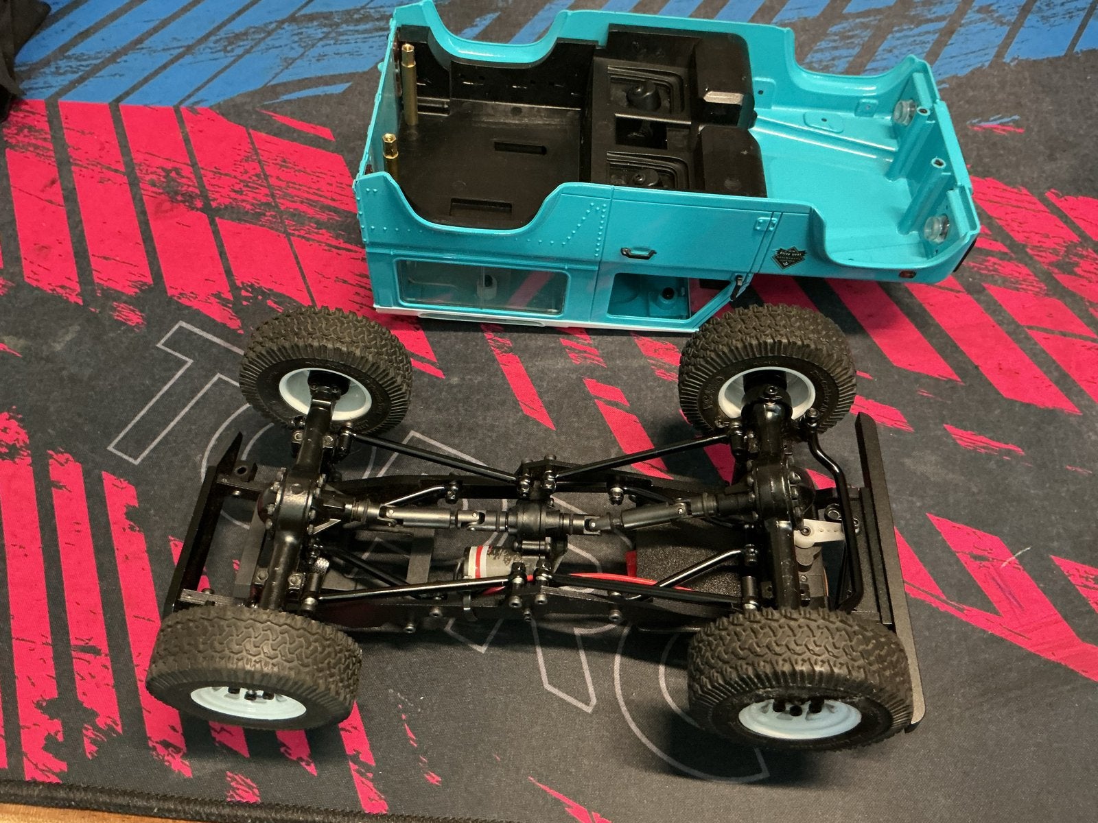 RC4WD Gelande 2 Defender crawler 1/18 Compleet en van staal!, Elektro, Gebruikt, Auto offroad, Ophalen of Verzenden