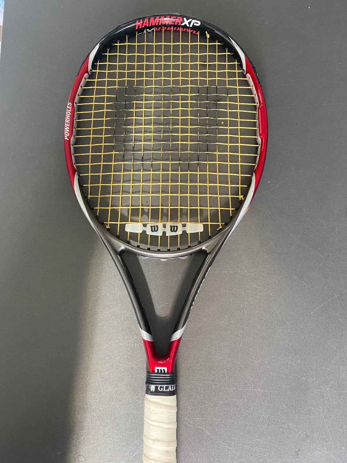 Wilson Hammer XP tennisracket, Sport en Fitness, Tennis, Ophalen of Verzenden, Gebruikt, Racket, Wilson