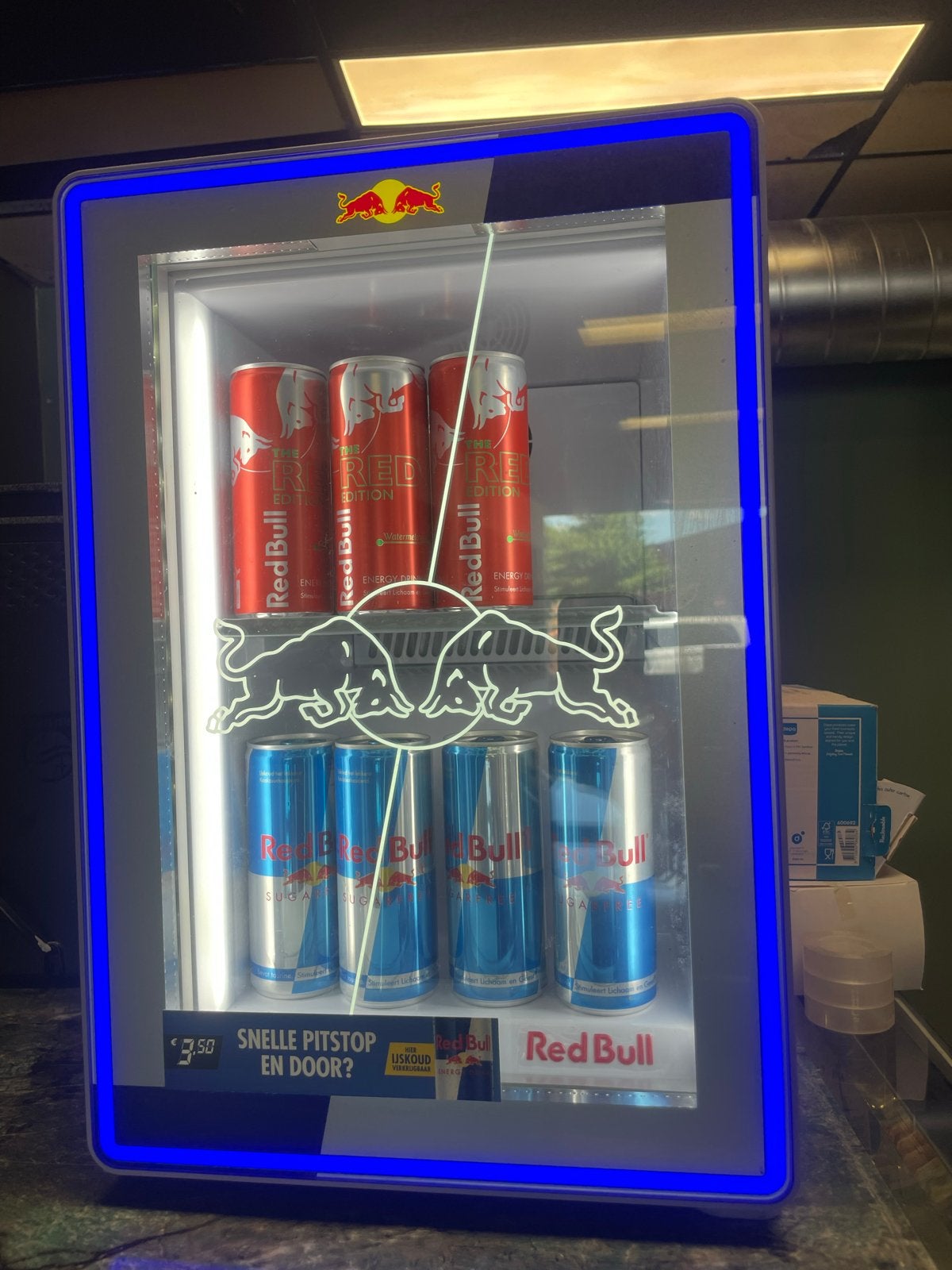 Red Bull Mini Koelkast - Compacte Drankkoeler, Ophalen, Minder dan 75 liter, Zonder vriesvak, Gebruikt