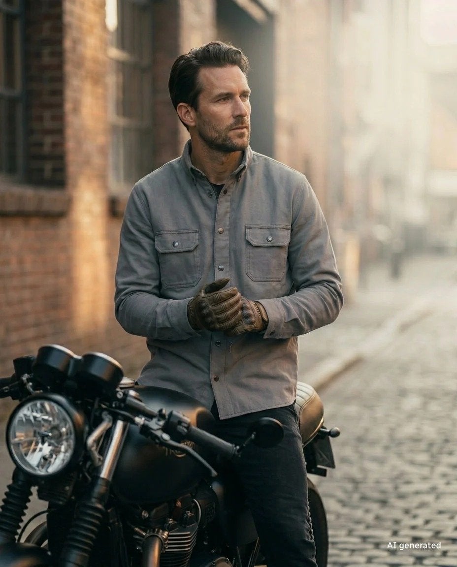 Resurgence Gear Kingston AAA+ Motoroverhemd L, Motoren, Ophalen, Tweedehands, Heren, Jas | textiel