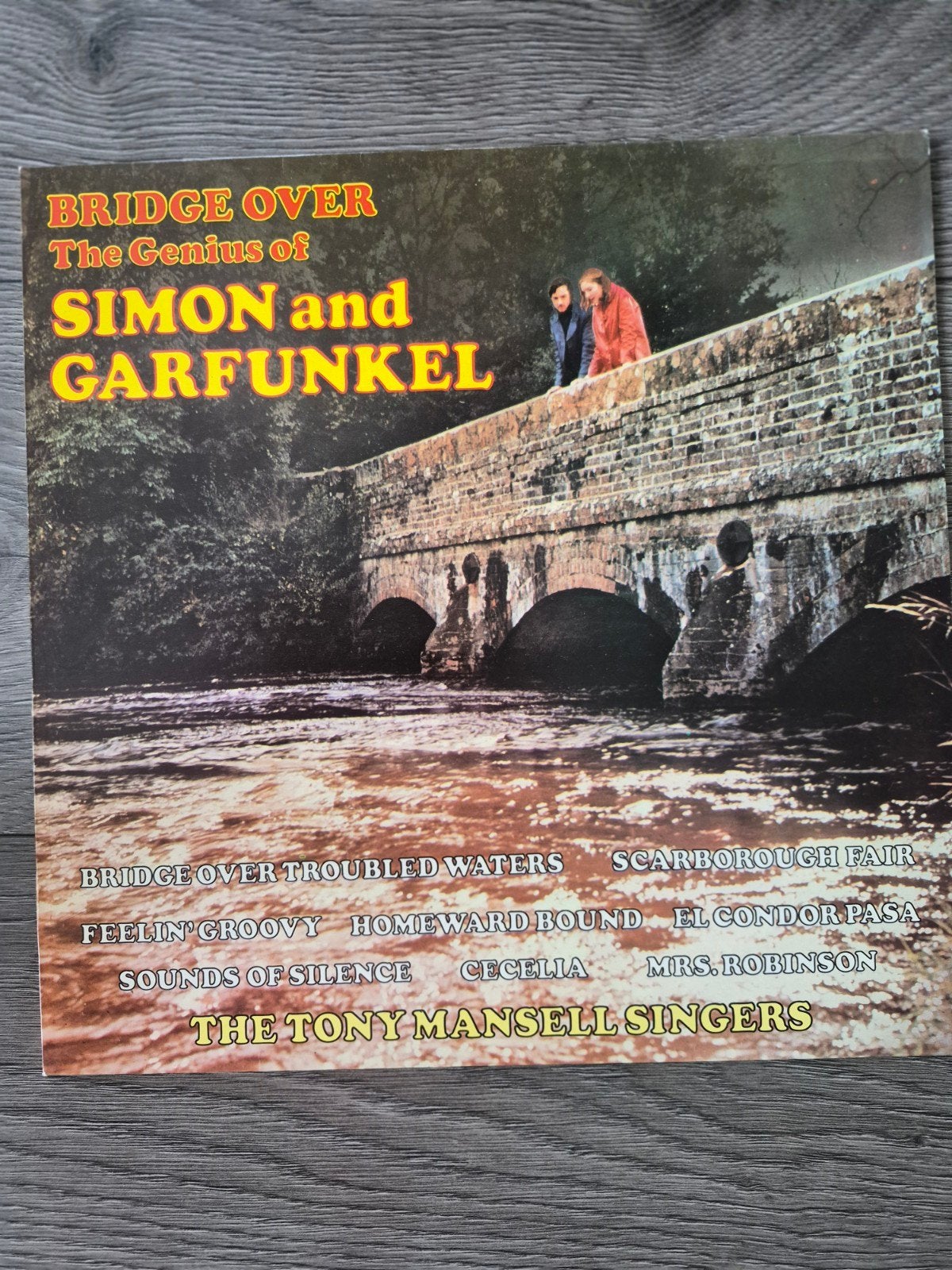 Bridge Over The Genius of Simon and Garfunkel LP, Cd's en Dvd's, Vinyl | Pop, LP, Gebruikt, Pop, Ophalen of Verzenden