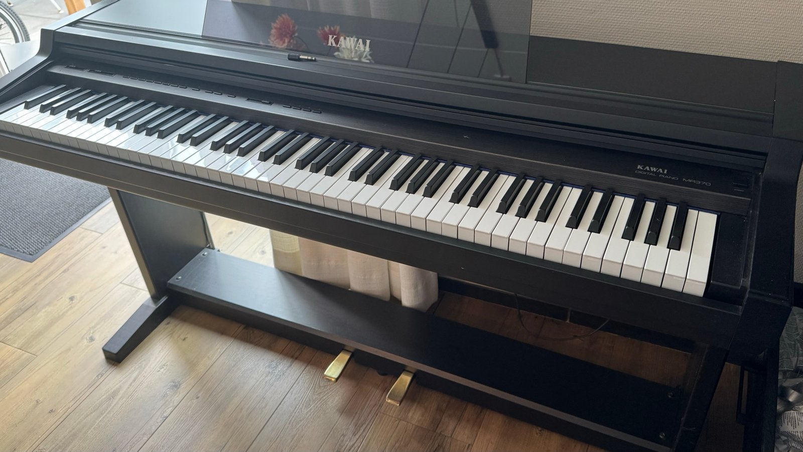 Kawai MR370 Digitaal Piano - Goed bruikbaar, Ophalen, Gebruikt, Zwart, Digitaal