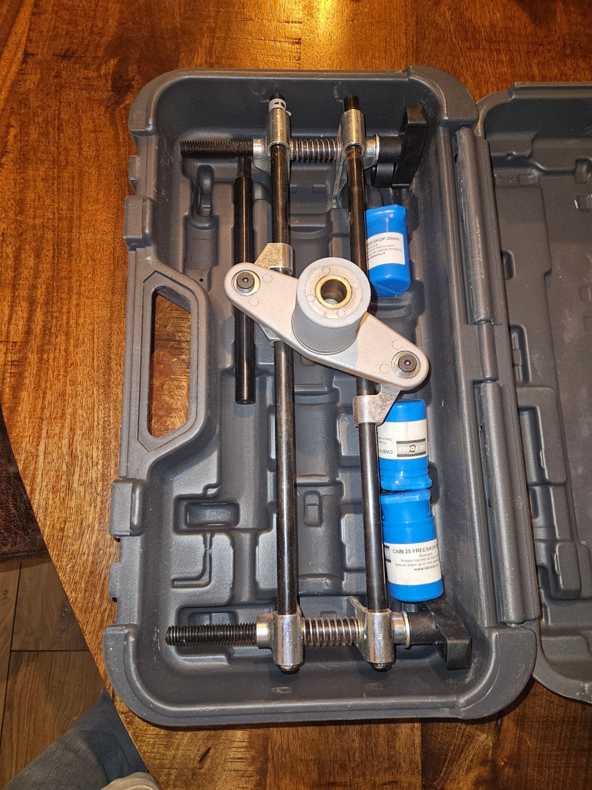 KB Tools slotkastfrees - Zo goed als nieuw, Doe-het-zelf en Verbouw, Gereedschap | Freesmachines, Ophalen, Zo goed als nieuw, Overige soorten