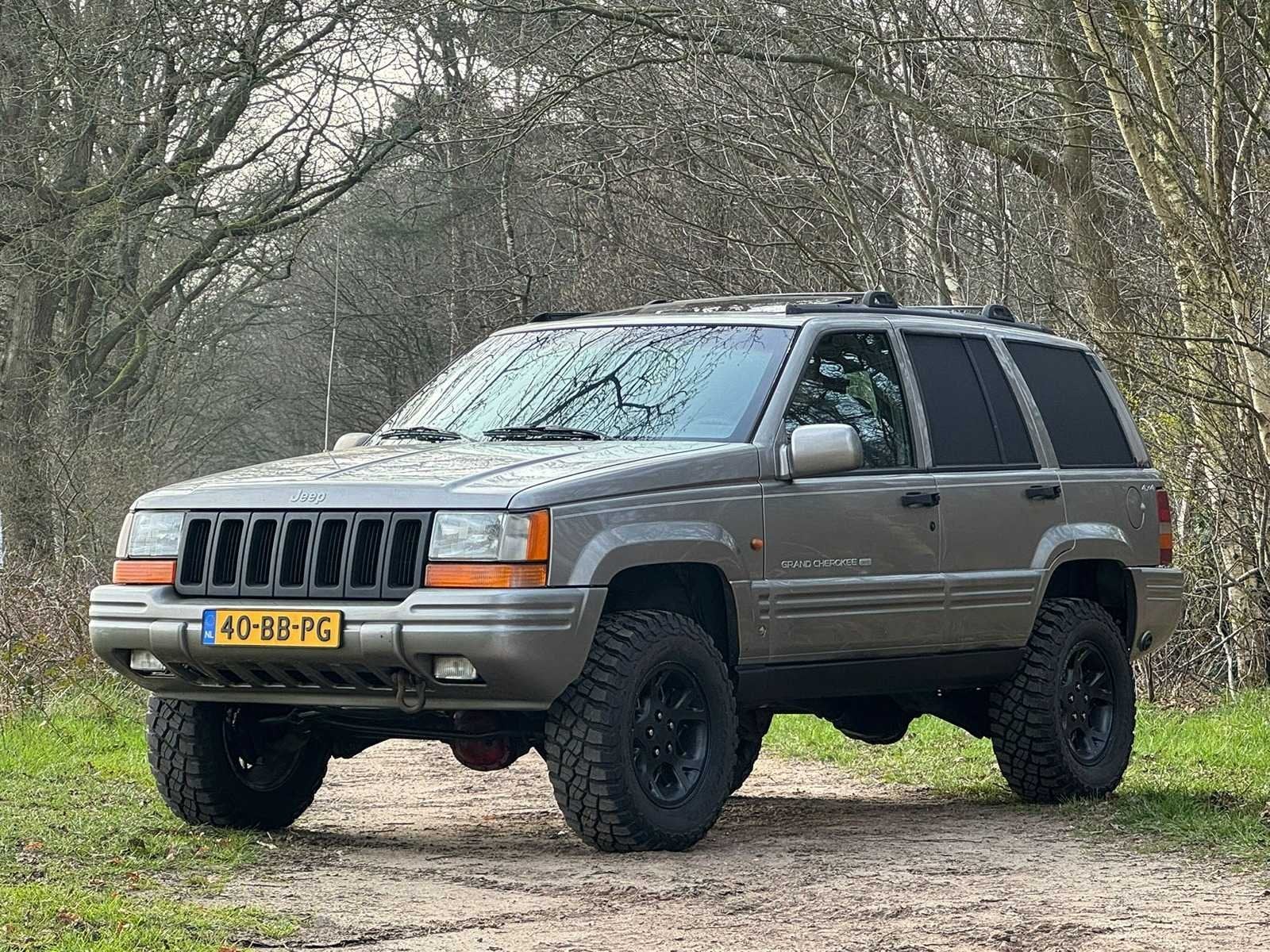 Jeep - Grand Cherokee - 5.2i LTD - Bedrijfswagen - 40-BB-PG, Auto's, Gebruikt, Overige brandstoffen, Bedrijf, 1923 kg