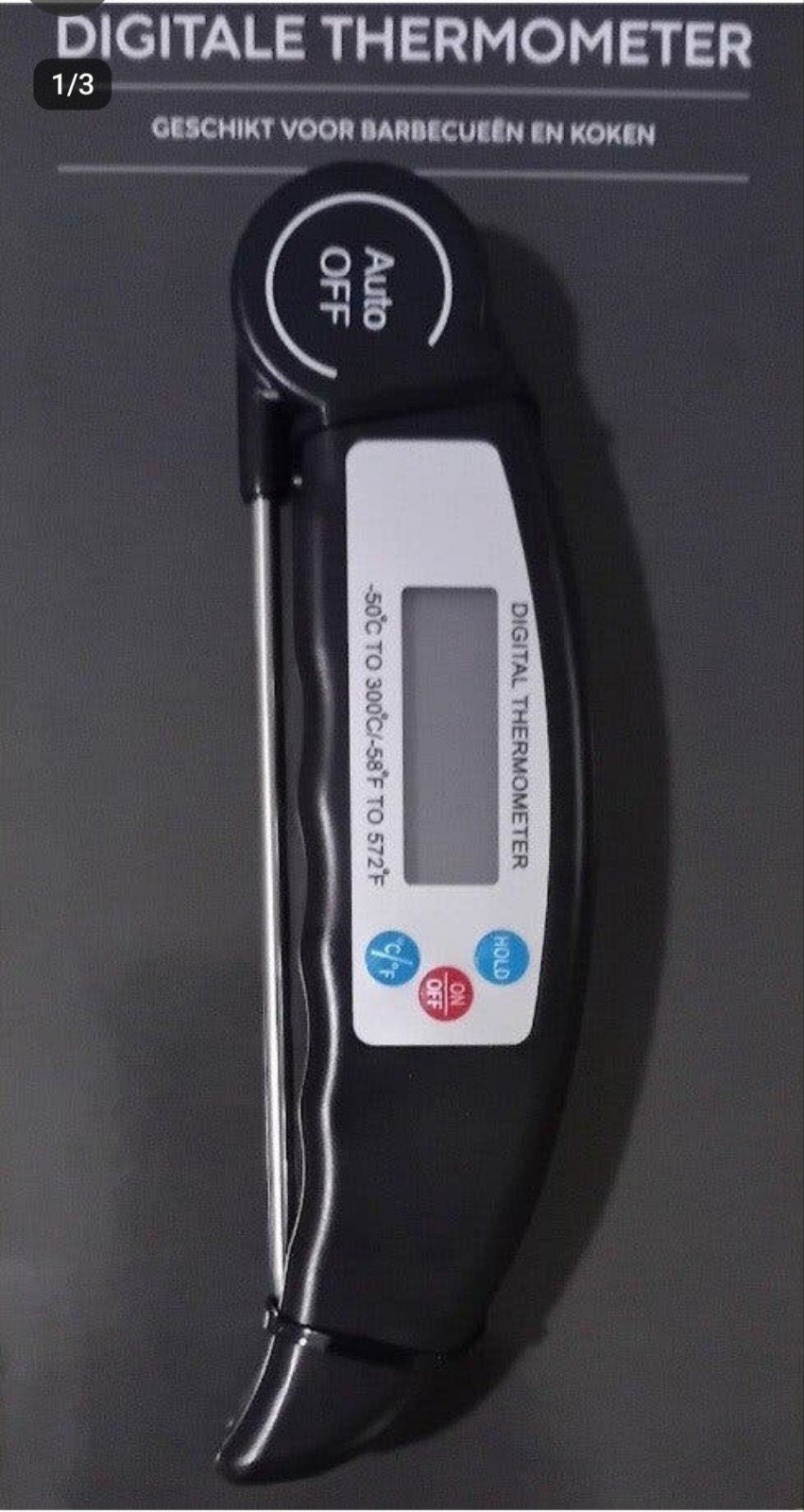Digitale Thermometer Voor BBQ/Grill/Oven. Nieuw!, Ophalen, Nieuw
