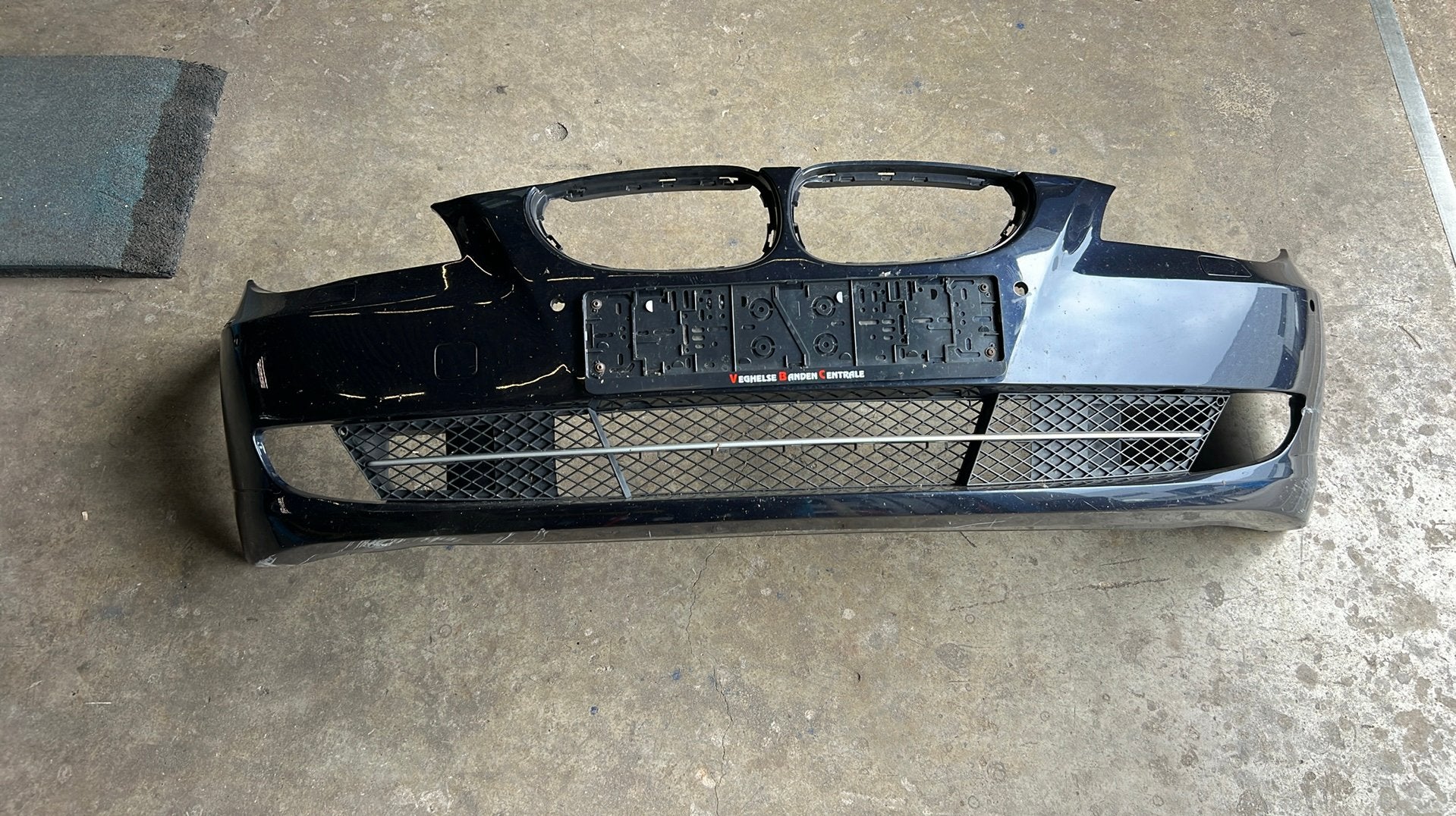 BMW E60/E61 bumper blauw, Ophalen, BMW, Bumper
