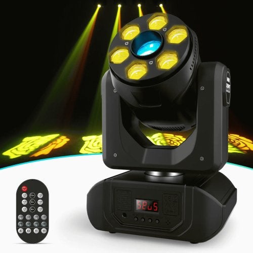 DJLicht 50W movinghead met 8 kleuren en 8 gobo's, Geluidgestuurd, ., Nieuw, Ophalen of Verzenden