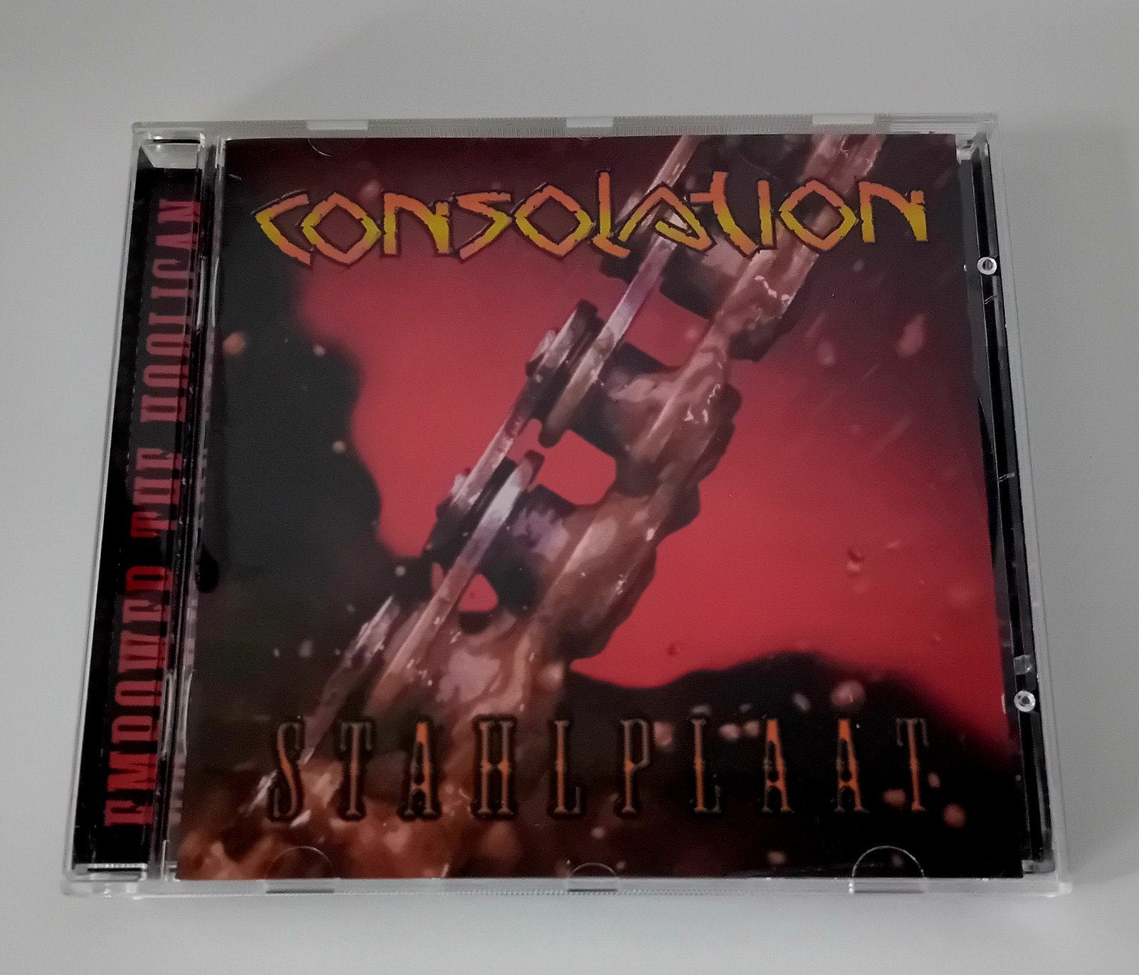 Consolation – Stahlplaat

Death Metal Nederland, Cd's en Dvd's, Ophalen of Verzenden, Zo goed als nieuw