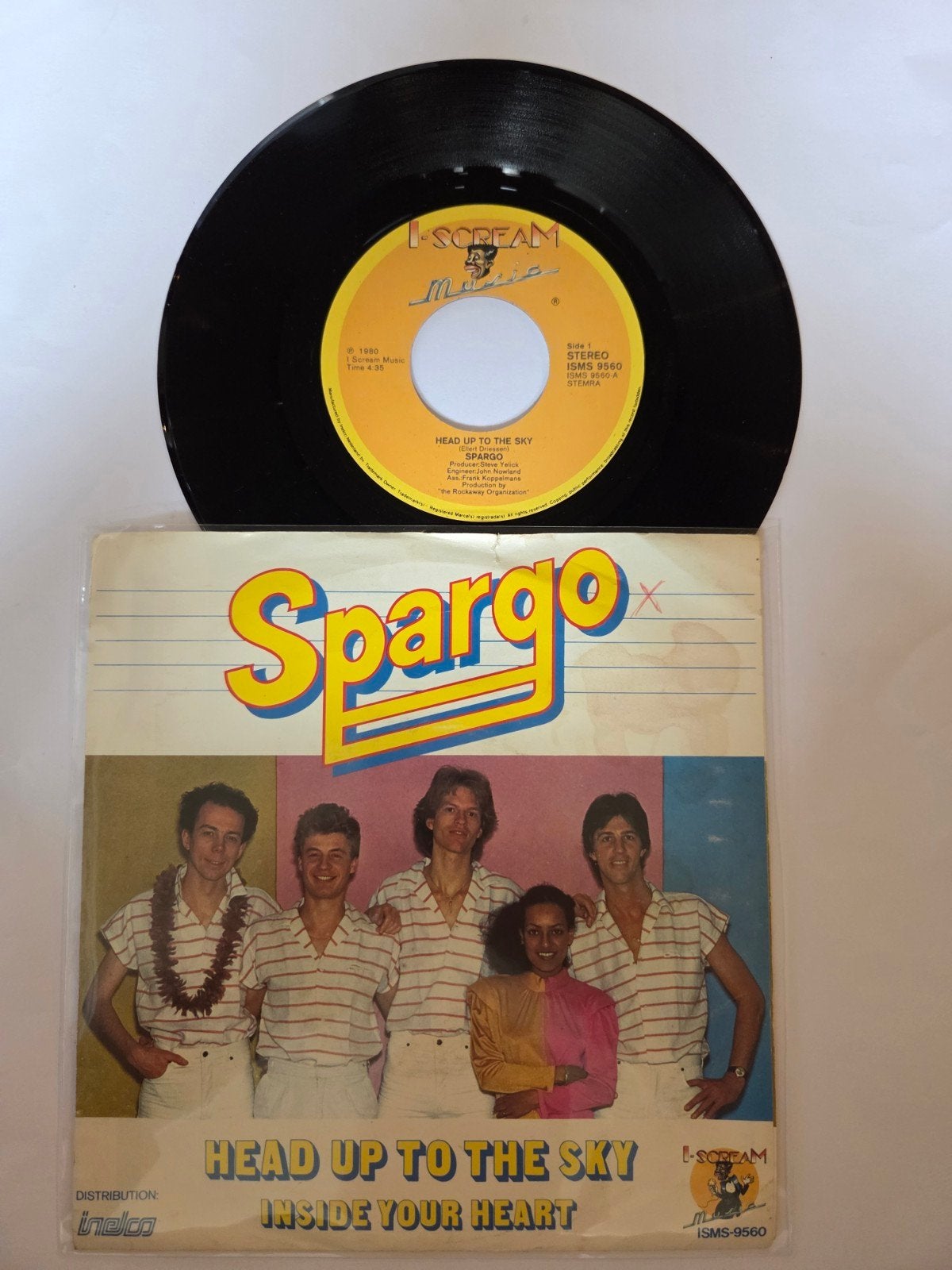 Spargo - Head up to the sky, Gebruikt, 7 inch, Single, Ophalen of Verzenden