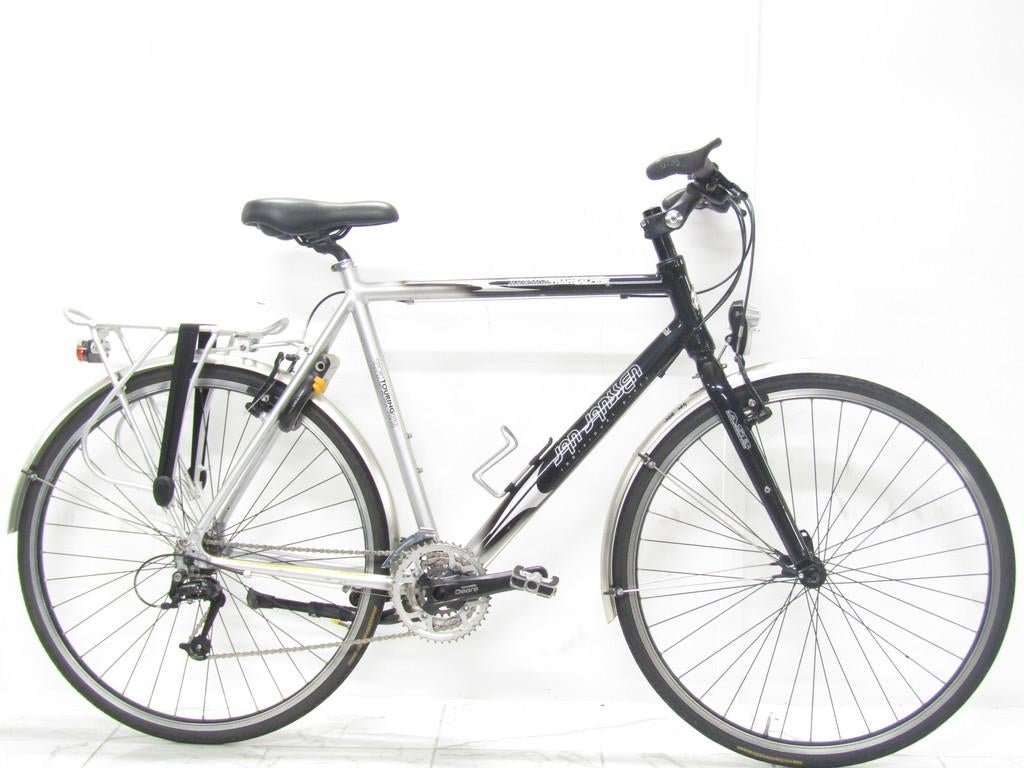 Jan jansen Transalpine zwart heren 60cm 28inch, 57 tot 61 cm, Gebruikt, Overige merken, Versnellingen