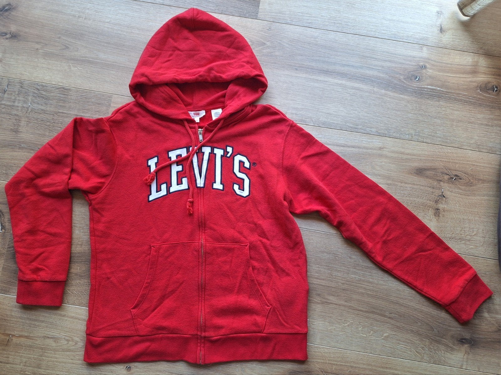 Rood vest mt XS, Ophalen of Verzenden, Zo goed als nieuw, Maat 34 (XS) of kleiner, Levi's