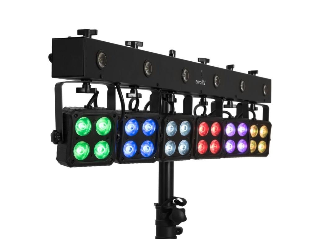 EUROLITE LED KLS-180/6 Compact Light Set, Geluidgestuurd, ., Nieuw, Ophalen of Verzenden