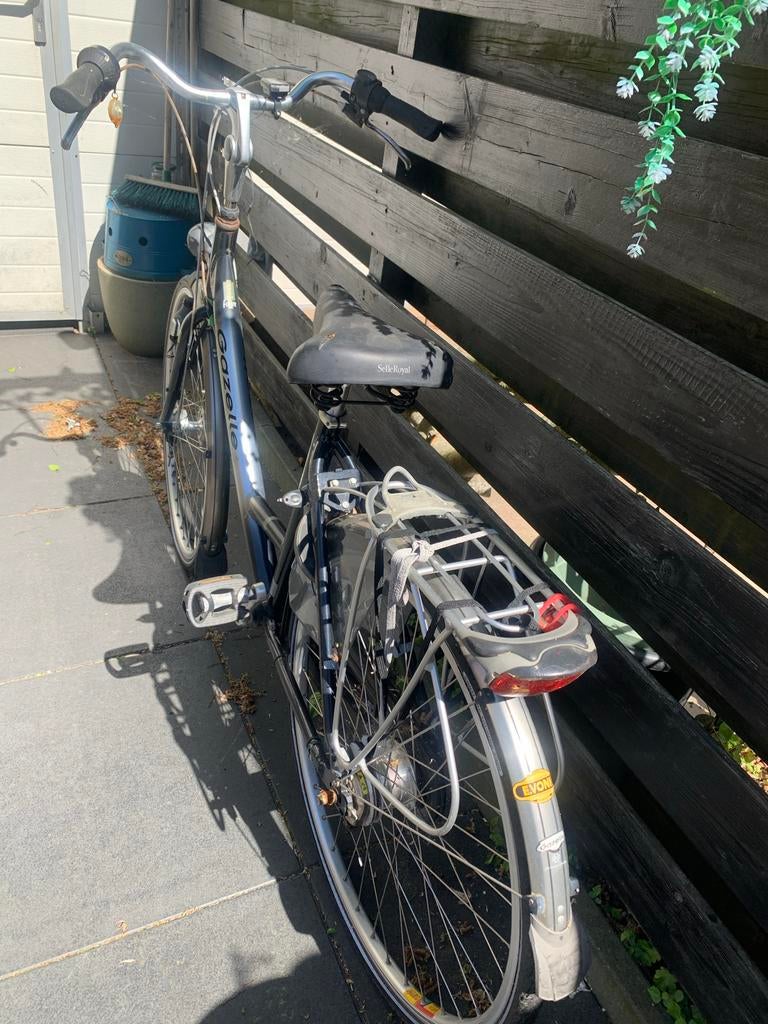 Gazelle damesfiets - Gebruikt,, Fietsen en Brommers, Ophalen, Versnellingen, Gazelle, Trommelrem