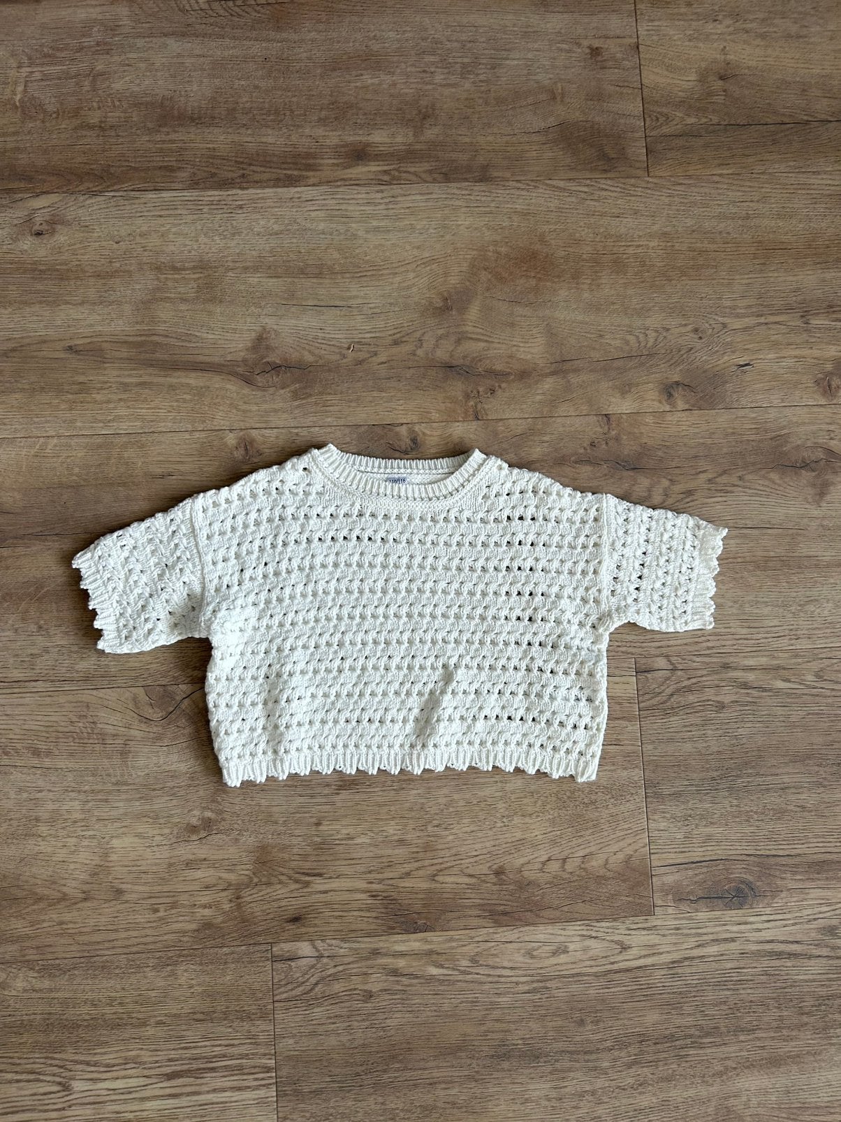 Zeeman | Luchtige top | Maat 110/116 | Gehaakt | Ibiza, Ophalen of Verzenden, Zo goed als nieuw, Meisje, Shirt of Longsleeve