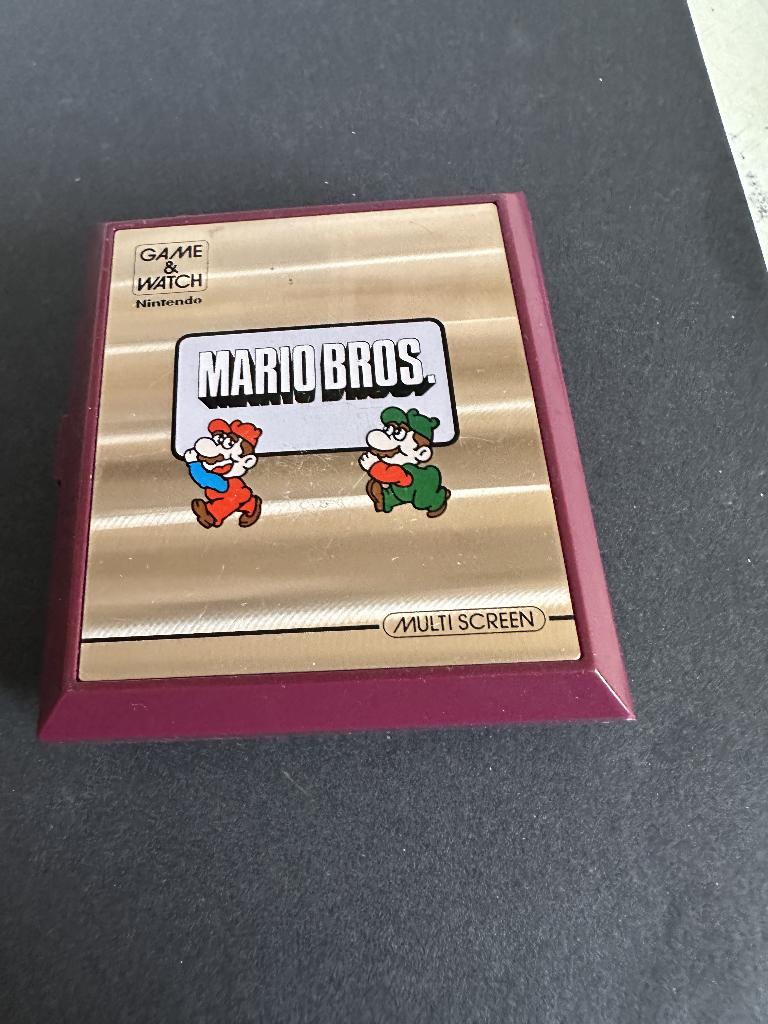 Nintendo Game & Watch Mario Bros 1983, 1 speler, Eén computer, Zo goed als nieuw, Vanaf 3 jaar