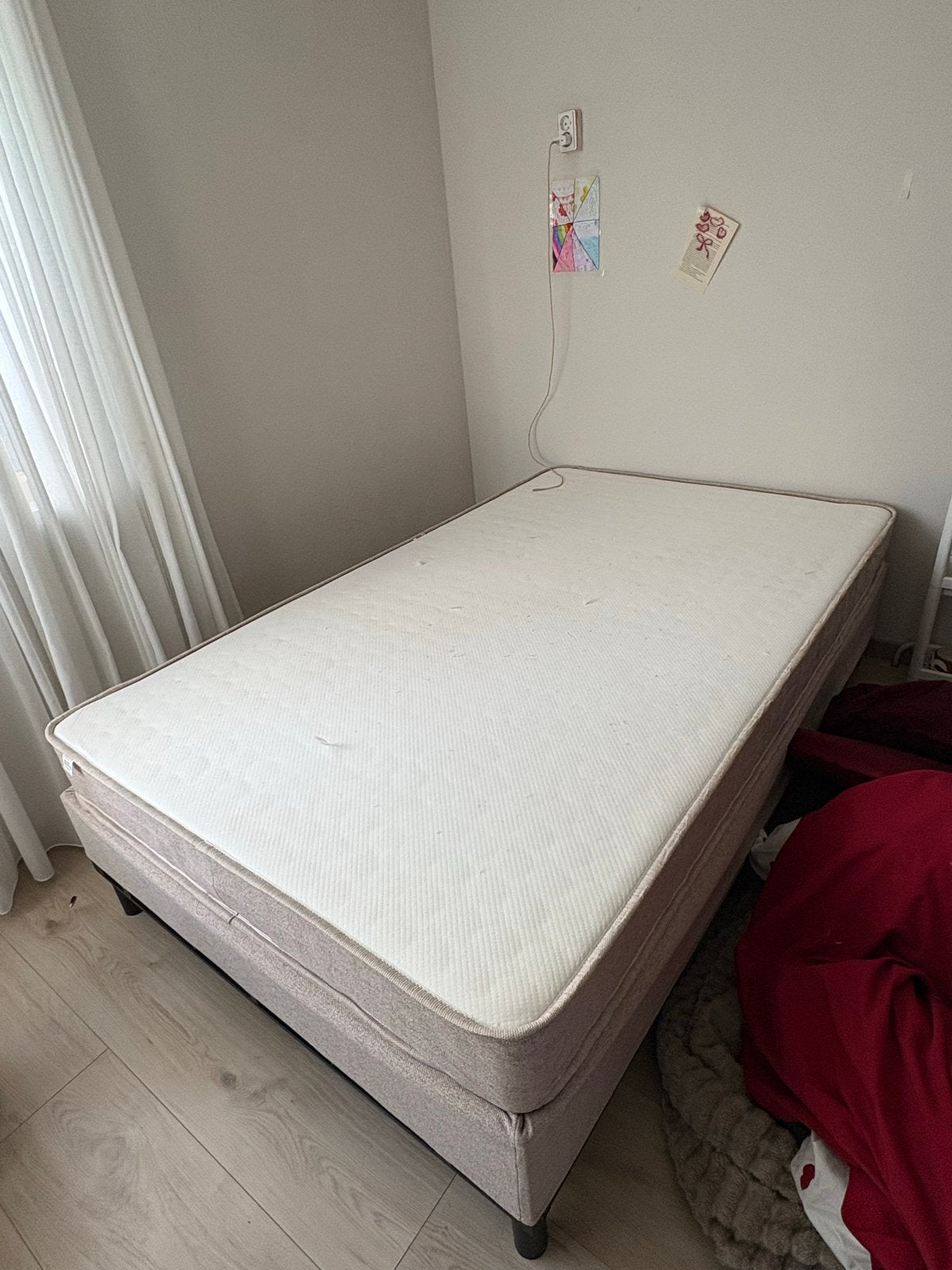 Matras 120  200 cm, Ophalen, Gebruikt, 90 cm, Eenpersoons