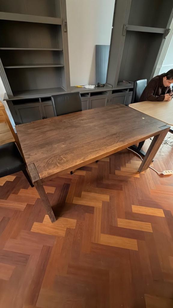 Eettafel, Ophalen, Gebruikt, 200 cm of meer, 50 tot 100 cm