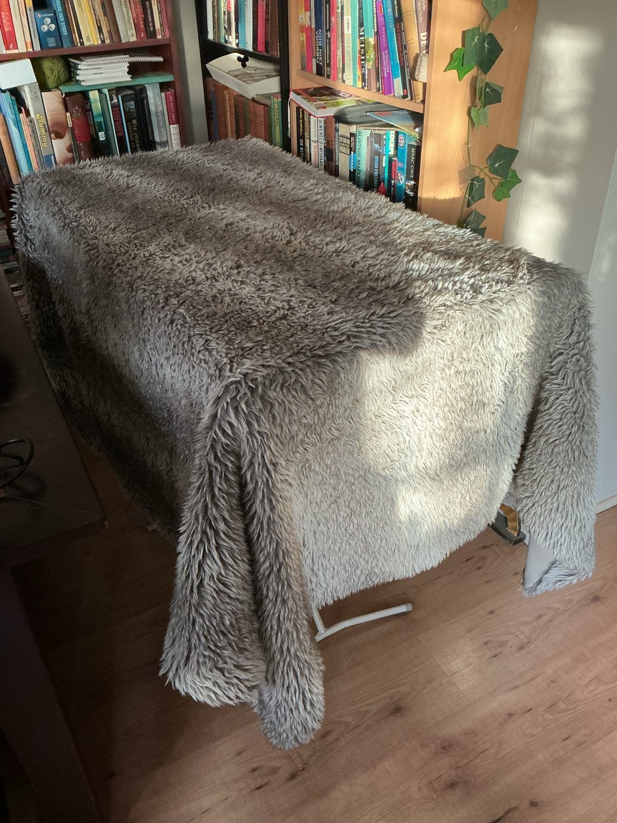 Zachte pluche deken - Heerlijk warm en comfortabel, Woondeken, Ophalen of Verzenden, Zo goed als nieuw, Wasbaar