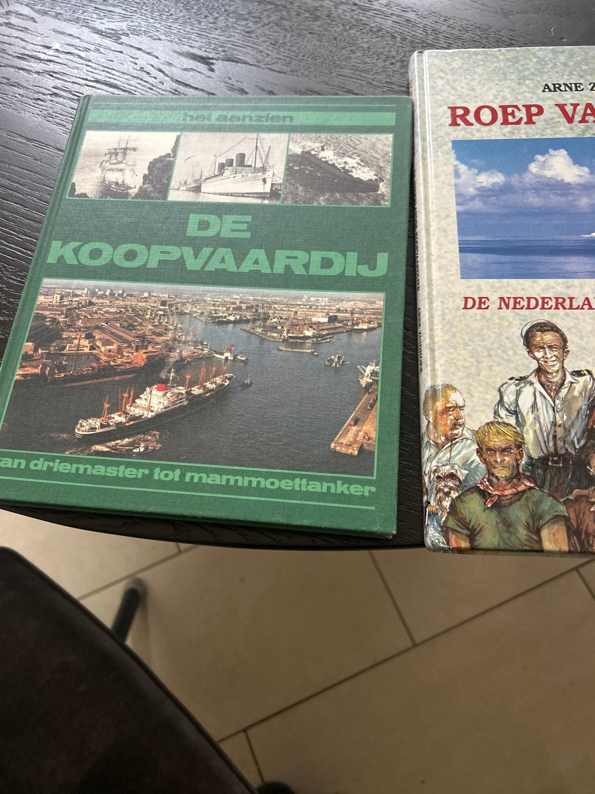 3 boeken over scheepvaart: Koopvaardij, Roep van de Zee, Var, Ophalen of Verzenden, Gelezen, Nederland