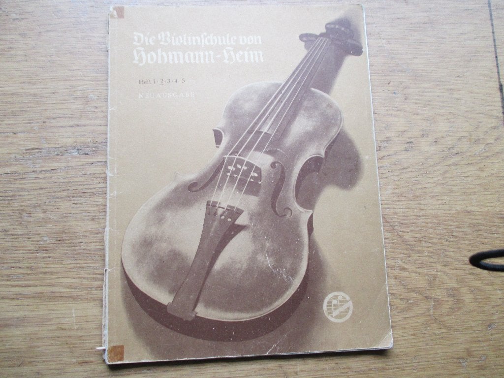 Die Violinschule von Hohmann-Heim deel 2- Viool lesboek, Gebruikt, Klassiek, Les of Cursus, Ophalen of Verzenden