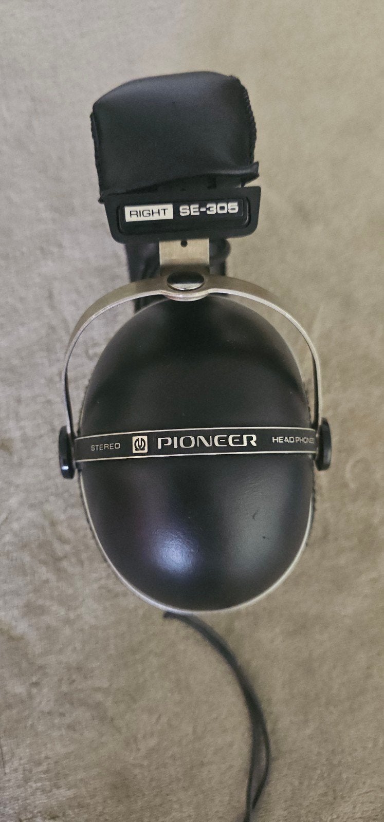 Pioneer SE-305 Vintage Over-ear Koptelefoon, Audio, Tv en Foto, Ophalen of Verzenden, Gebruikt, Over-ear, Zwart