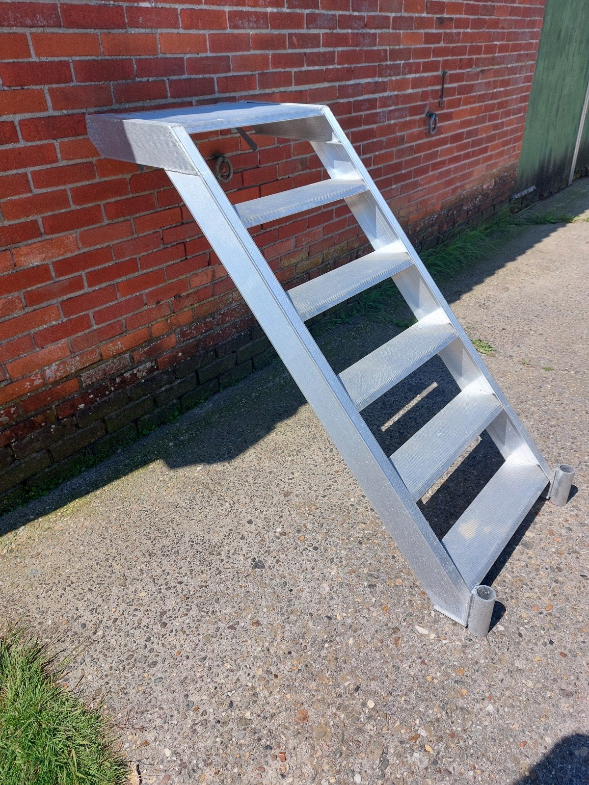 Layher steiger bordes trap, Ophalen, Zo goed als nieuw