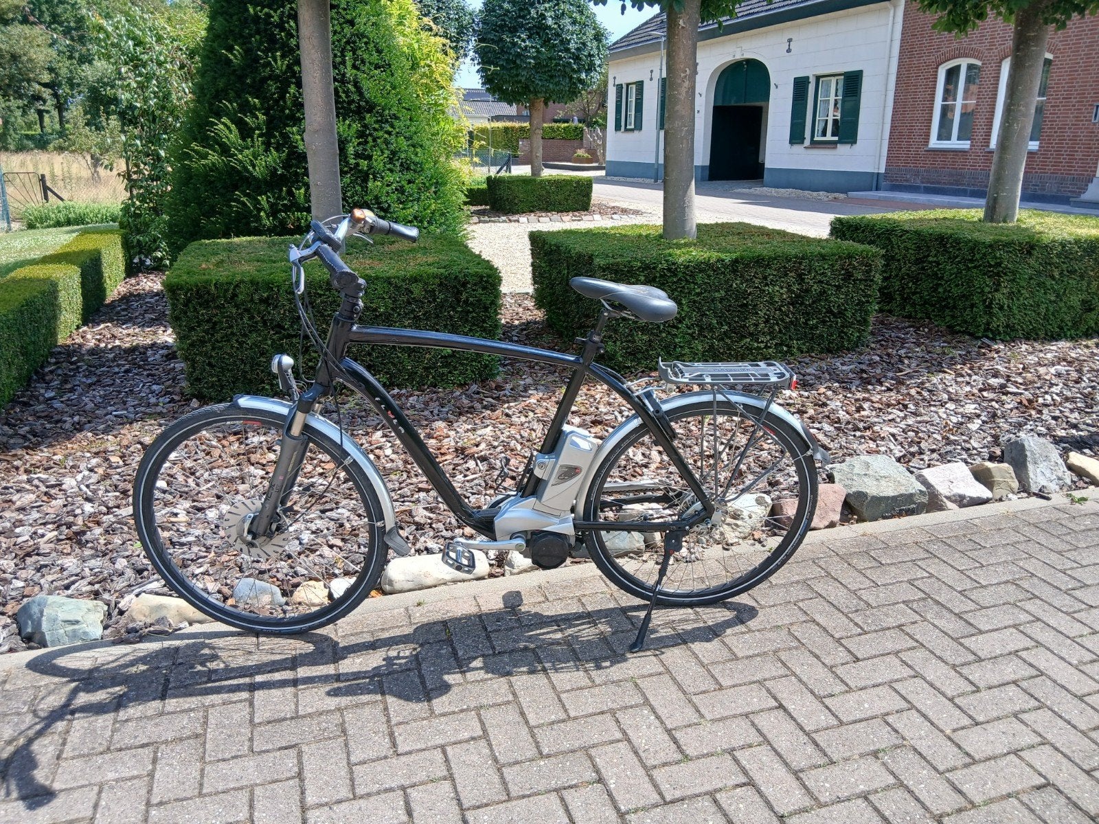 te koop elektrische herenfiets flyer maat 60., Fietsen en Brommers, Elektrische fietsen, Ophalen, Zo goed als nieuw