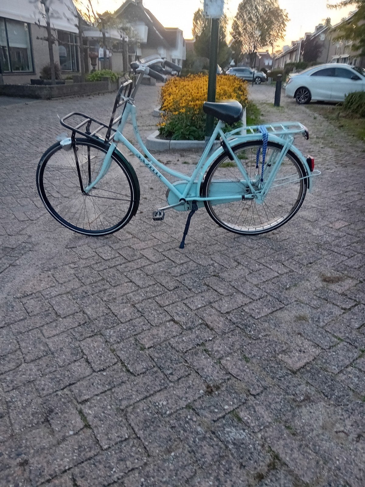 Gazelle Basic Damesfiets 57cm met Terugtraprem, Ophalen, Terugtraprem, Gebruikt, 56 cm of meer