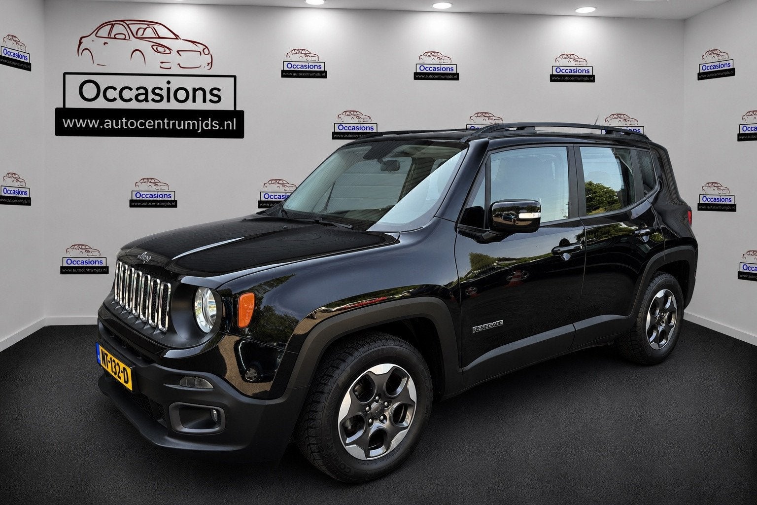 Jeep Renegade 1.4 MultiAir Longitude. Multi-Media ! Bleutoot, Auto's, Jeep, Stof, Gebruikt, 4 cilinders, Startonderbreker